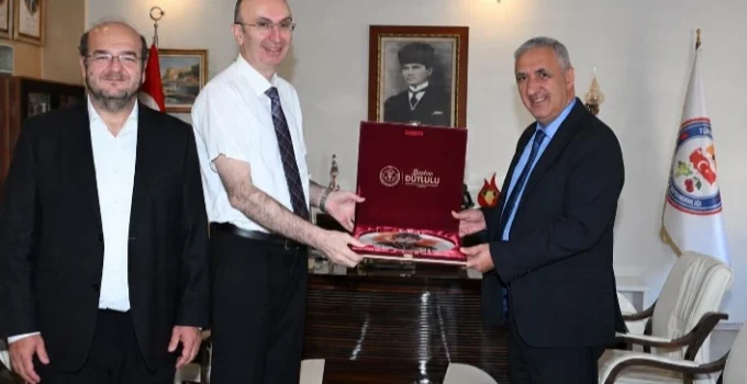 Maski̇'Den Kaymakamlara Hayırlı Olsun Ziyareti
