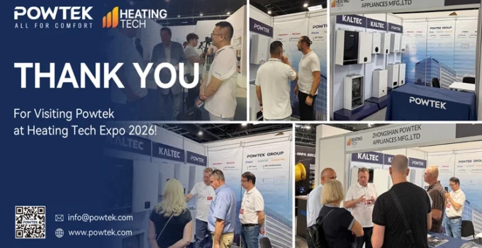 Powtek Group, Heating Tech Expo 2026 Ve Zuchex 2026 Fuarlarında Çok Markalı Üretim Gücünü Sergiliyor