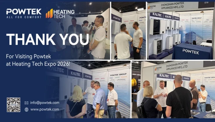 Powtek Group, Heating Tech Expo 2026 Ve Zuchex 2026 Fuarlarında Çok Markalı Üretim Gücünü Sergiliyor