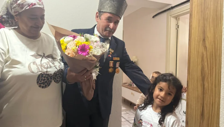 Sakarya Karasulu Sgm’li Miniklerden Gazilere Anlamlı Ziyaret