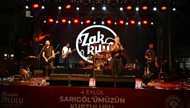 Sarıgöl’de Kurtuluşun 104. Yılında Zakkum Coşkusu