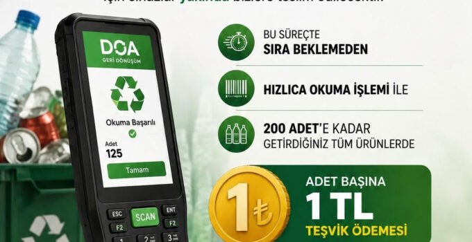 Sıfır Atık Uygulamasında İade Noktaları Yaygınlaşıyor
