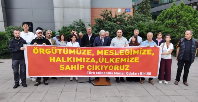 Tmmob Bursa'Dan 19 Eylül Açıklaması: Mesleklerimiz Kamusal Hizmettir
