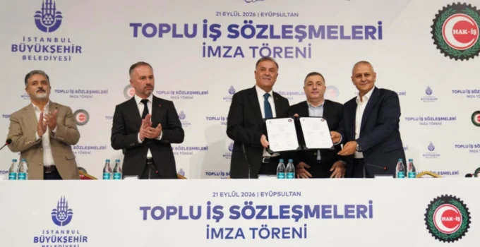 İstanbul Büyükşehir'Den 45 Bin Çalışanı Kapsayan 'Toplu' Sevinç