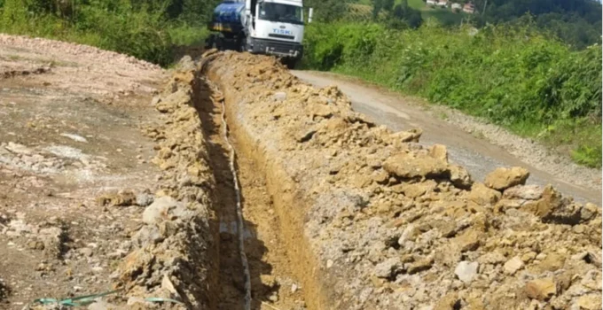 Trabzon’da Içme Suyu Altyapısı Güçleniyor