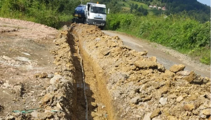 Trabzon’da Içme Suyu Altyapısı Güçleniyor