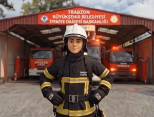 Trabzon İtfaiyesi’nden Yangında Ne Yapılmalı Animasyonu