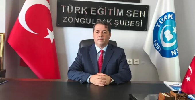 Türk Eğitim-Sen Zonguldak Şubesi’ne Murat Taş başkan seçildi