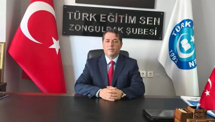Türk Eğitim-Sen Zonguldak Şubesi’ne Murat Taş başkan seçildi