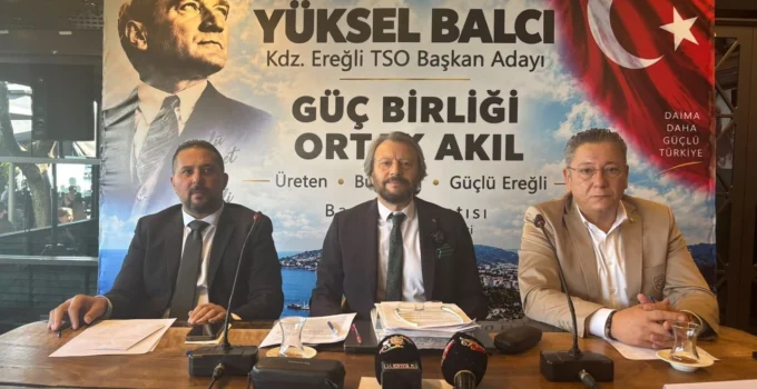 Yüksel Balcı projelerini açıkladı: Hedef 2035’te güçlü bir Ereğli