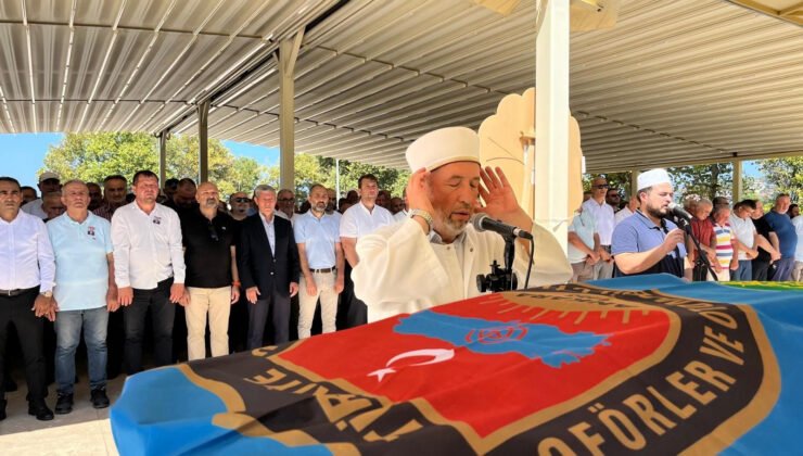 Zonguldak Şoförler Odası’nın eski başkanı Alaattin Toros toprağa verildi