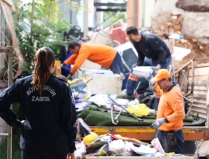 Antalya Balbey'De Hurda Ve Atık Operasyonu