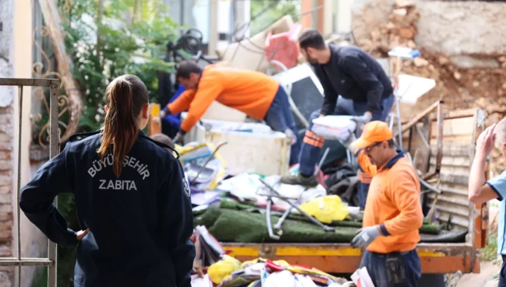 Antalya Balbey'De Hurda Ve Atık Operasyonu