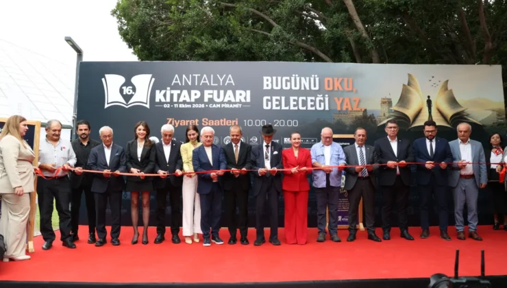 Antalya’da 16. Kitap Fuarı Başladı