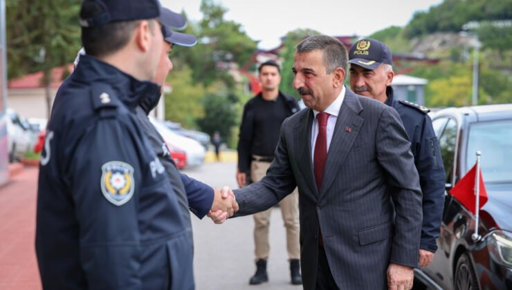 Zonguldak Valisi Hacıbektaşoğlu’ndan Yeni Emniyet Müdürü Kaba’ya ‘Hayırlı Olsun’ Ziyareti