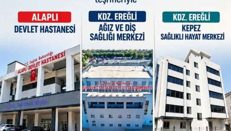 Zonguldak’ta 3 sağlık tesisi Bakan Memişoğlu’nun katılımıyla açılacak