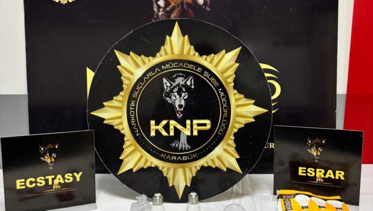 Karabük’te ampul içine gizlenmiş uyuşturucuyla yakalanan şüpheli tutuklandı