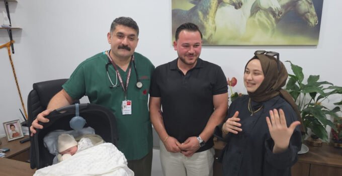 Acil serviste başlayan hikâye, bebeğin ismiyle taçlandı