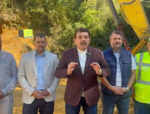 Zonguldak çevre yolunda tünel çalışmaları başladı