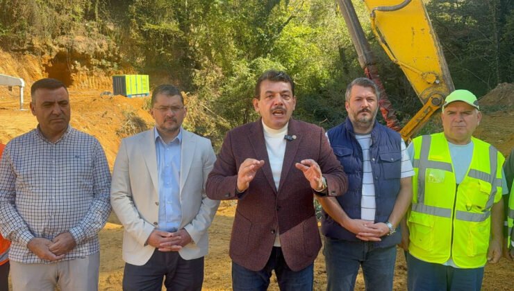 Zonguldak çevre yolunda tünel çalışmaları başladı