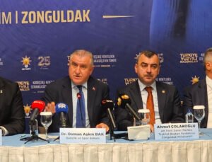 Bakan Bak: Zonguldak’a yeni stadyum kazandırmak istiyoruz