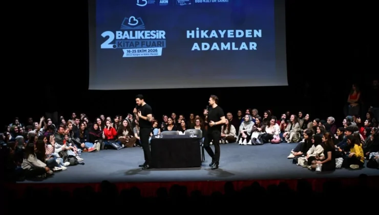 Balıkesir Kitap Fuarı'Nda 'Hi̇kâyeden Adamlar'A Yoğun Ilgi