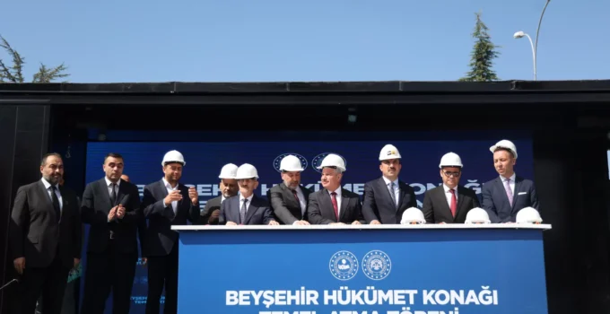 Beyşehir Hükümet Konağı’na Temel, Yakamanastır Kır Evleri'Ne Açılış