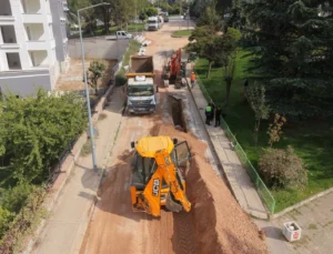 Bursa'Da Kış Öncesi Büyükşehir'Den Altyapı Mesaisi