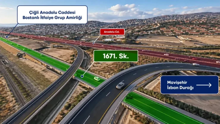 Çiğli Ile Karşıyaka Arasında Yeni Bağlantı Yolu