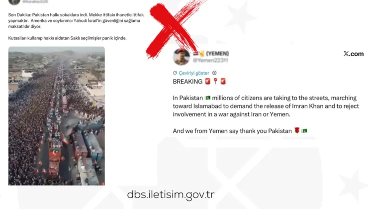 Dmm: Pakistan’daki Görüntüler “Mekke Anlaşması” Protestosu Değil