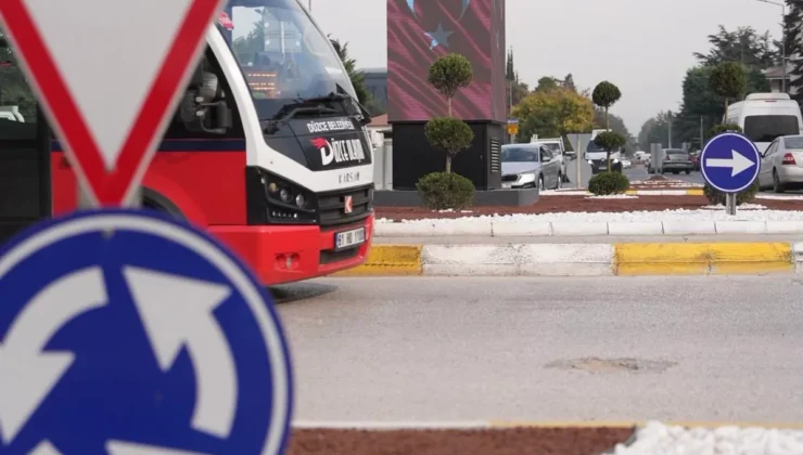 Düzce’de Emniyet Ve Otogar Kavşakları Tamamlandı