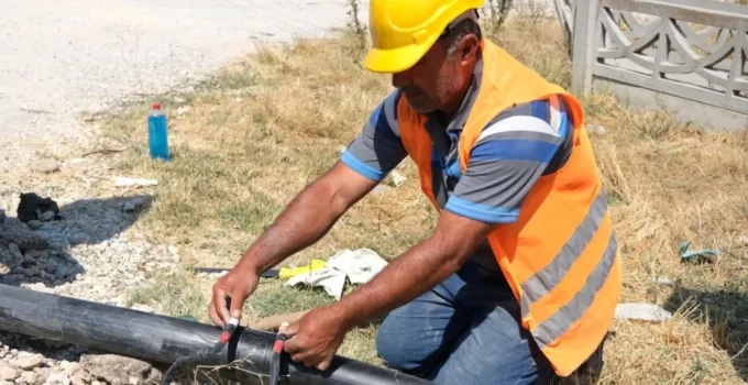 Eskişehir Çifteler’de Su Altyapısı Güçleniyor