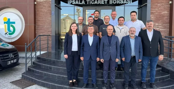 İpsala Ticaret Borsası’nda Necmi Sezer Yeniden Başkan Seçildi