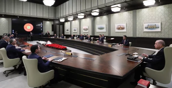 Kabine Bugün Beştepe’de Toplanıyor