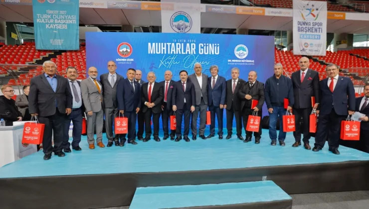 Kayseri Büyükşehir'Den Muhtarlara Özel Yemek