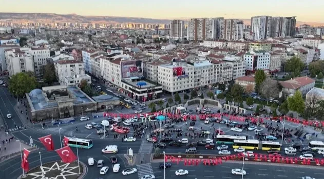 Kayseri Kocasinan'Da 'Ay Yıldız' Turu