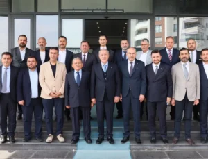 Kayseri Protokolünden Kto'Ya Tebrik Ziyareti