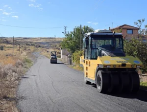 Kayseri Talas Kırsalında Asfalt Atağı