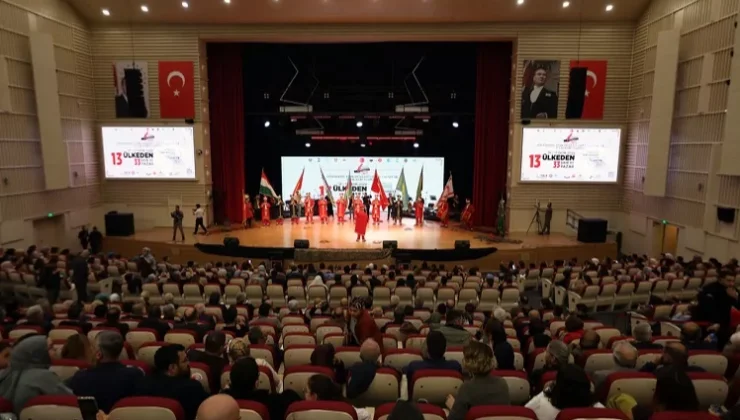 Kayseri Talas'Ta Türk Dünyası Coşkusu