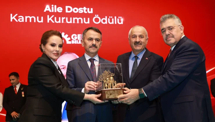 Kocaeli Gebze Belediyesi’ne Aile Dostu İşletmeler Ödülü