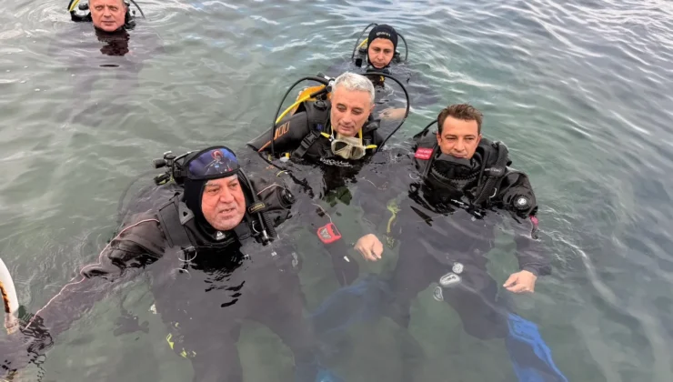 Marmara Denizi’nde Deniz Çayırları Pinalara Yakın Mercek