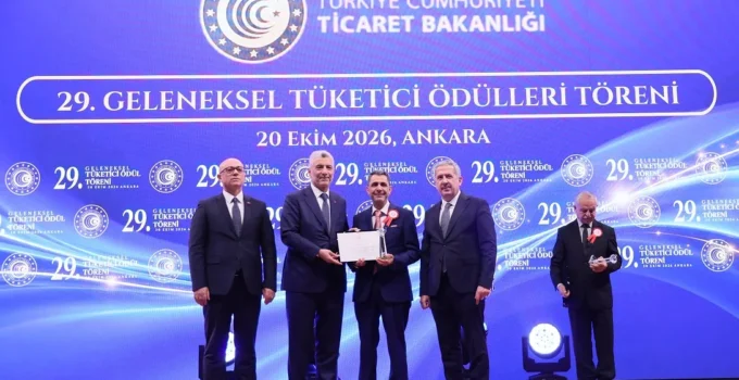 Mehmet Çetinkaya'Ya Anlamlı Ödül