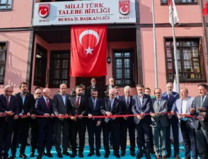 Millî Türk Talebe Birliği Bursa İl Başkanlığı Yeni Hizmet Binası Açıldı