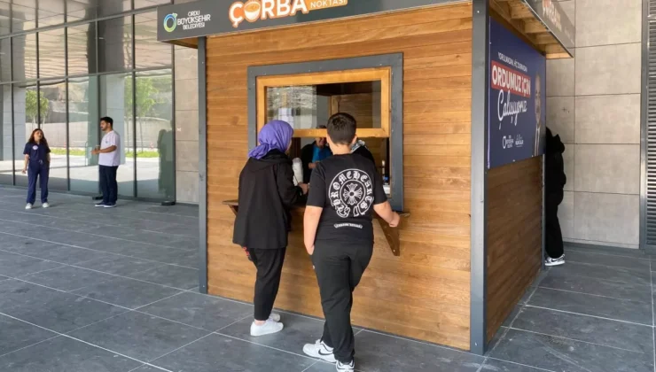 Ordu Şehir Hastanesi’nde Ücretsiz Çorba Ikramı Başladı