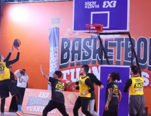 Konya'Da 3X3 Basketbol Turnuvası Heyecanı