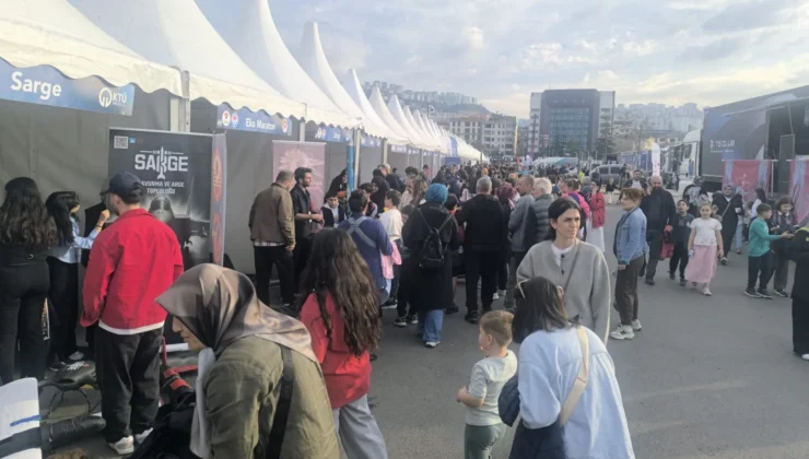 Trabzon Bilimfest Yüz Binleri Ağırladı