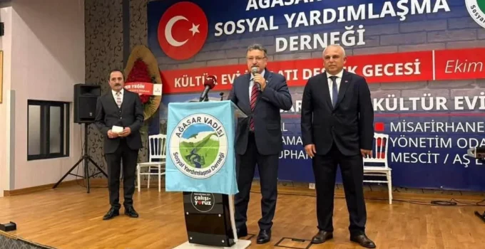 Trabzon'Da Başkan Genç’ten Ağasar Kültür Evi’ne Destek